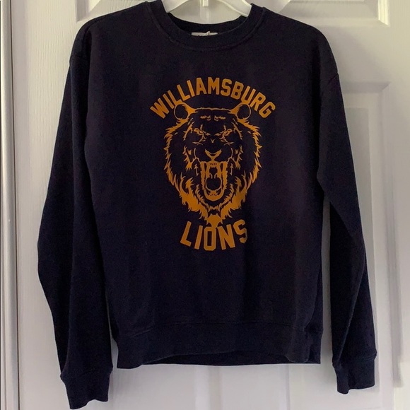 navy blue pullover hoodie | Garage - Picture 1 of 3